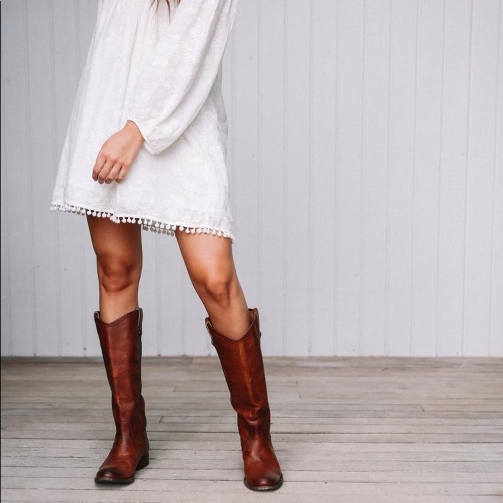 Frye Melissa leather boots